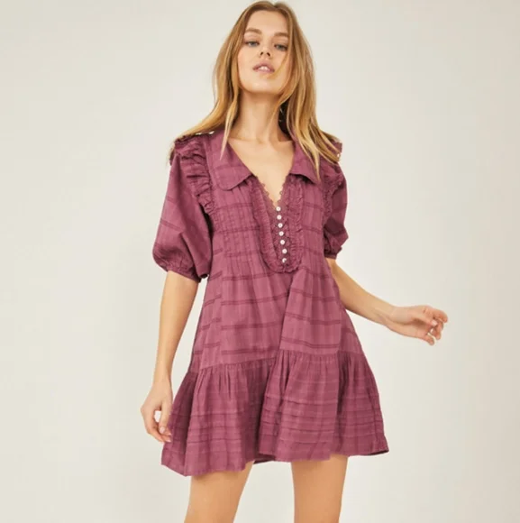 NWT Free People Elora Mini Dress - Picture 2 of 7